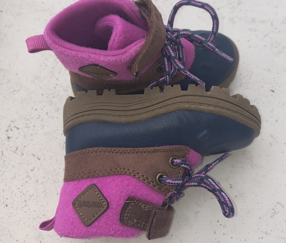 Carter's Other - Carter's Purple and Brown Kids Boots